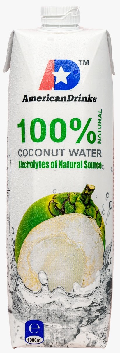 Coconut Water 100% Tetra Pak 330ml x 24 100% kokosová voda. Dovoz Vietnam. 