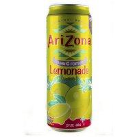 ARIZONA Lemonade 100% přírodní ovocný nápoj, bez konzervantů, umělých barviv, umělého aroma, dovoz z USA. 
Zboží lze objednat jen při nákupu celého kartonu / 24ks. UPOZORNĚNÍ: Toto zboží může být dočasně vyprodané. O  ...