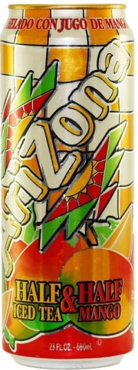 ARIZONA Half and Half Mango 100% přírodní ovocný nápoj, bez konzervantů, umělých barviv, umělého aroma, dovoz z USA. 
Zboží lze objednat jen při nákupu celého kartonu / 24ks. UPOZORNĚNÍ: Toto zboží může být dočasně  ...